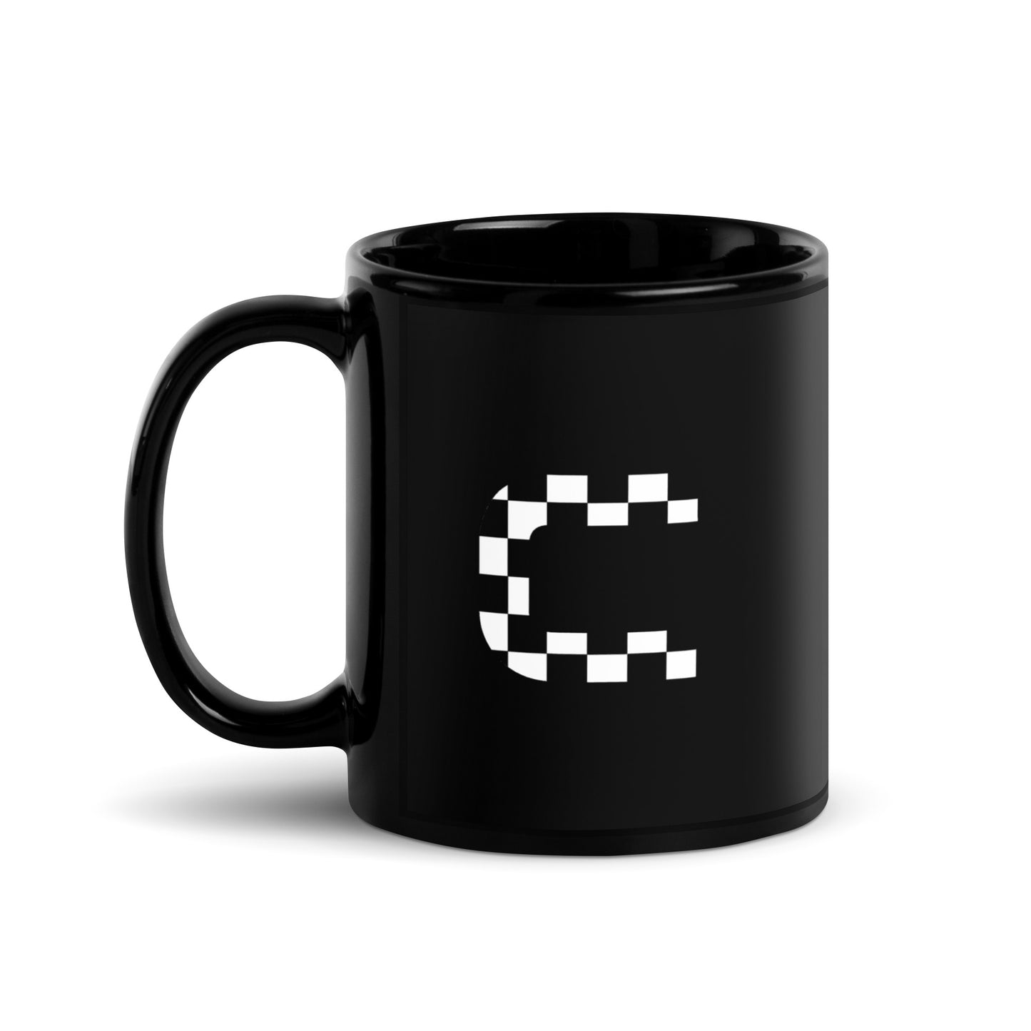 Black Glossy Mug