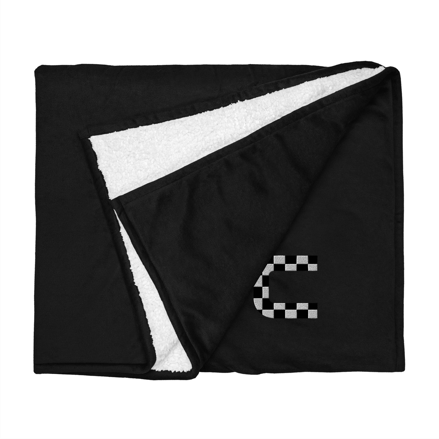 chckrd Track Snuggler Blanket